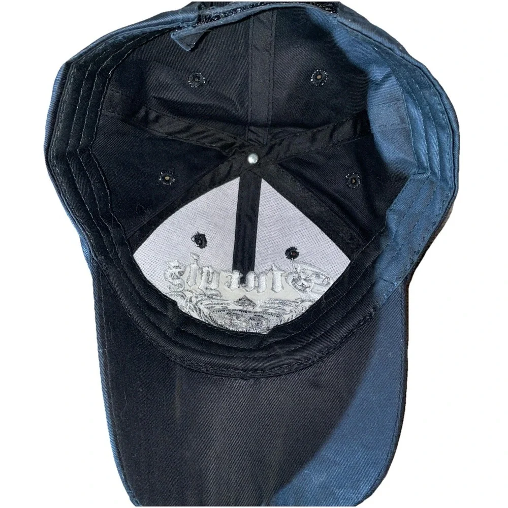 Y2K‎ 2008 68th Sturgis Black Hills Flame Bill Black Motorcycle Hat Cap